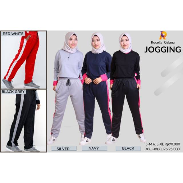 Celana olahraga Rocella jogging