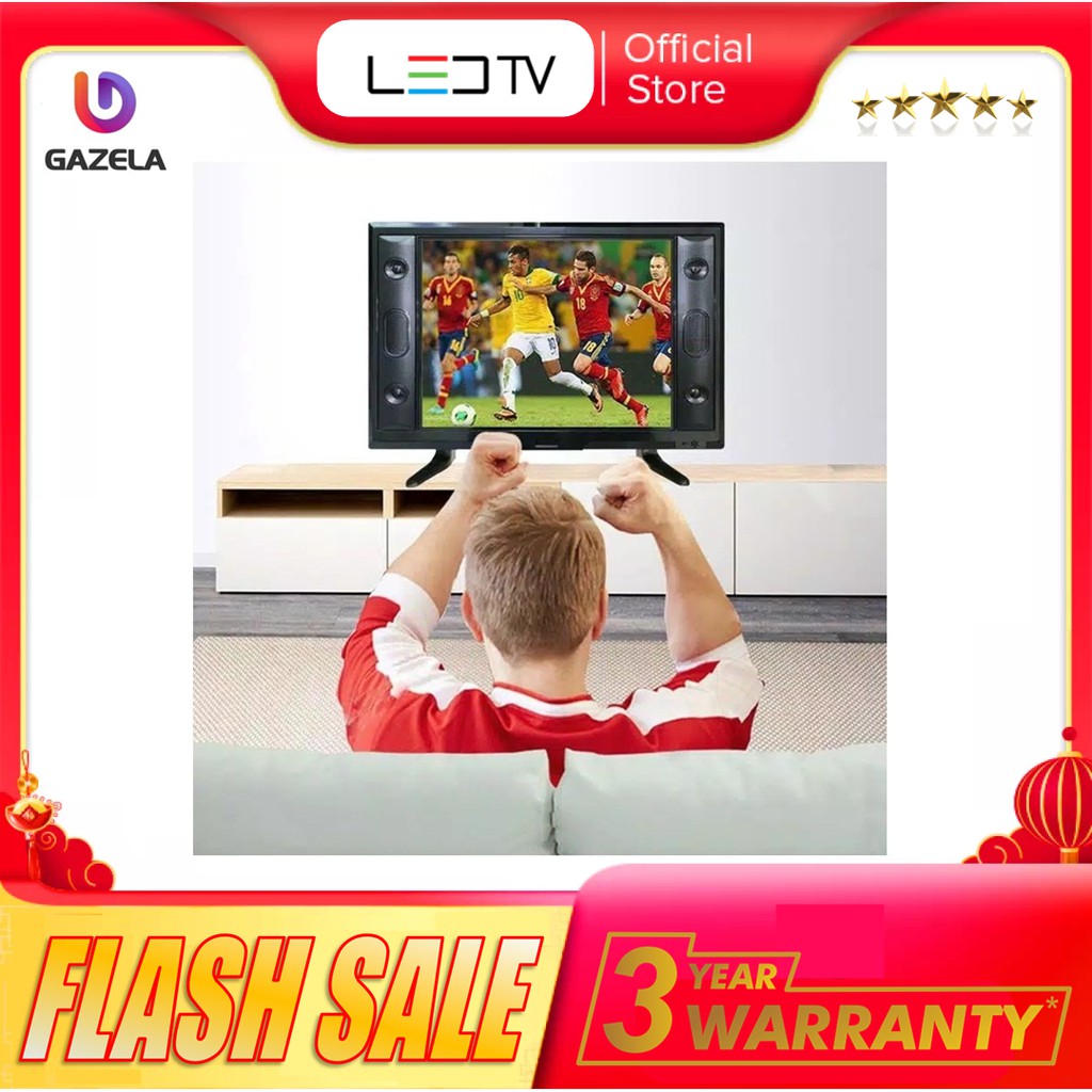 TV LED 24INCH SUPPORT HDMI, VGA, USB, AV LAYAR SUDAH HD GARANSI 5TAHUN COCOK UNTUK PC, TV, PS3, DLL