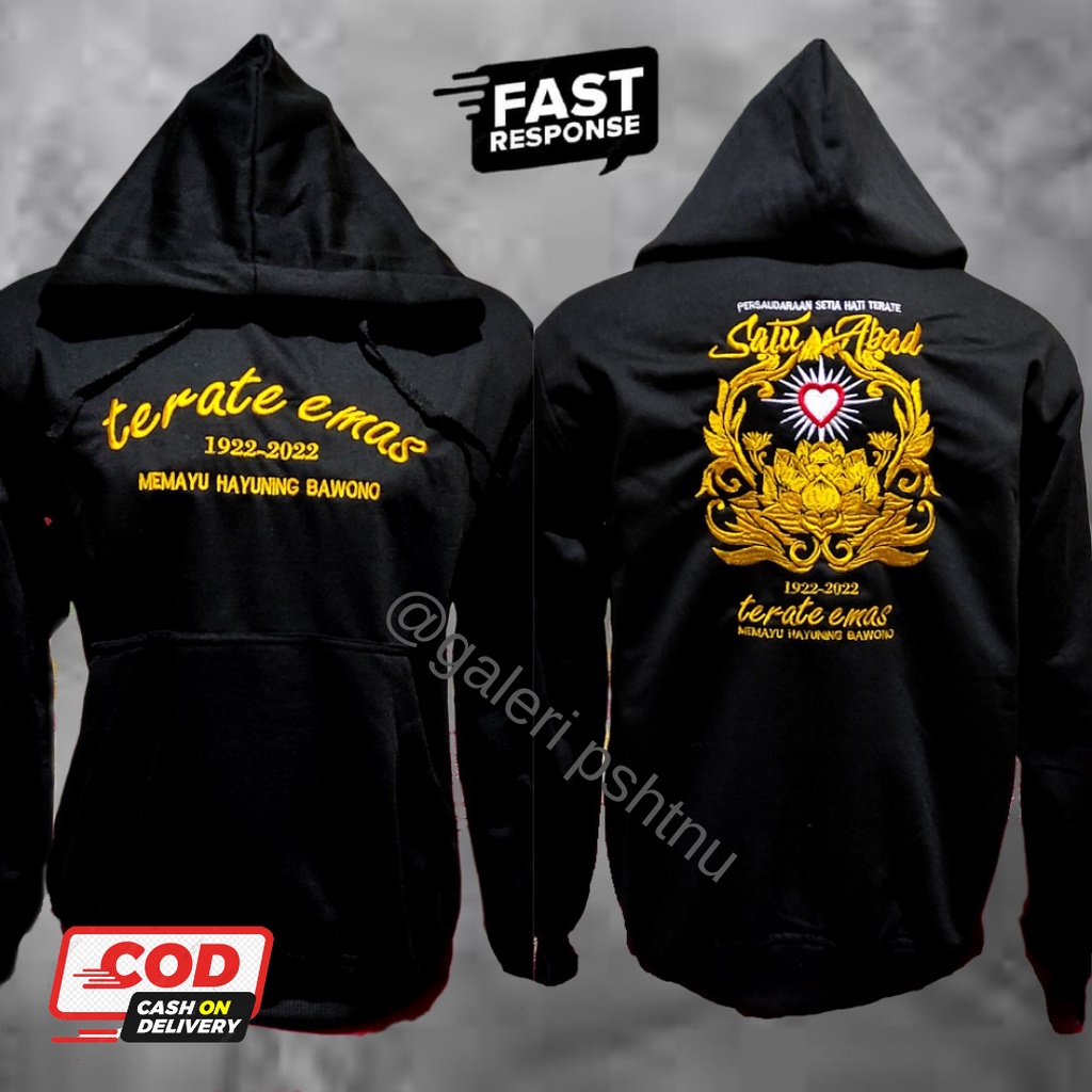 jaket psht satu abad-jaket psht bordir