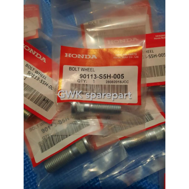 Baut roda tanpa mur Honda Civic ori