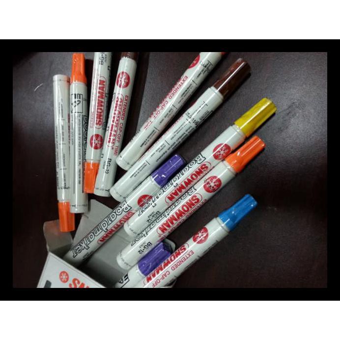 Spidol Whiteboard Snowman Warna Warni Dapat Dihapus Terlengkap