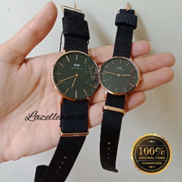 Jam Tangan Classic Black Cornwall