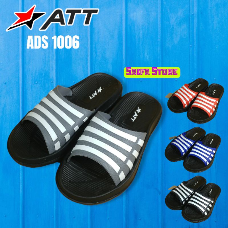 Sandal Slop Original ATT ADS 1006 Sandal Slop Murah Sandal Selop Pria Sandal Karet Sandal Casual