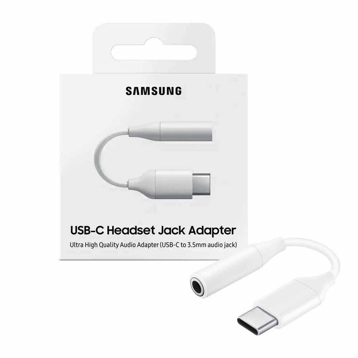 SAMSUNG A34 A54 A33 A53 A73 5G S21 FE M52 5G EARPHONE HEADSET TYPE C AUDIO ADAPTER CONVERTER
