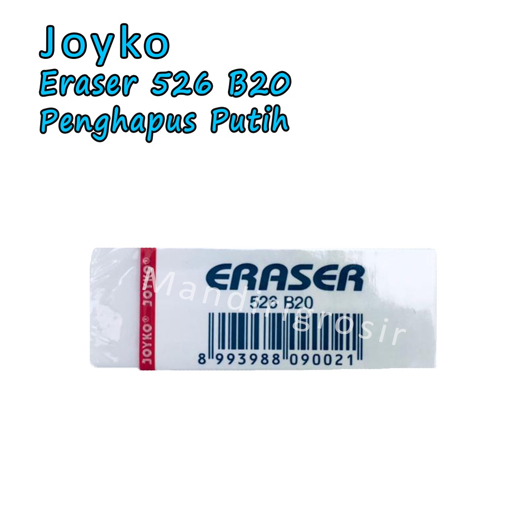 Penghapus * Joyko * warna putih * 526 B20