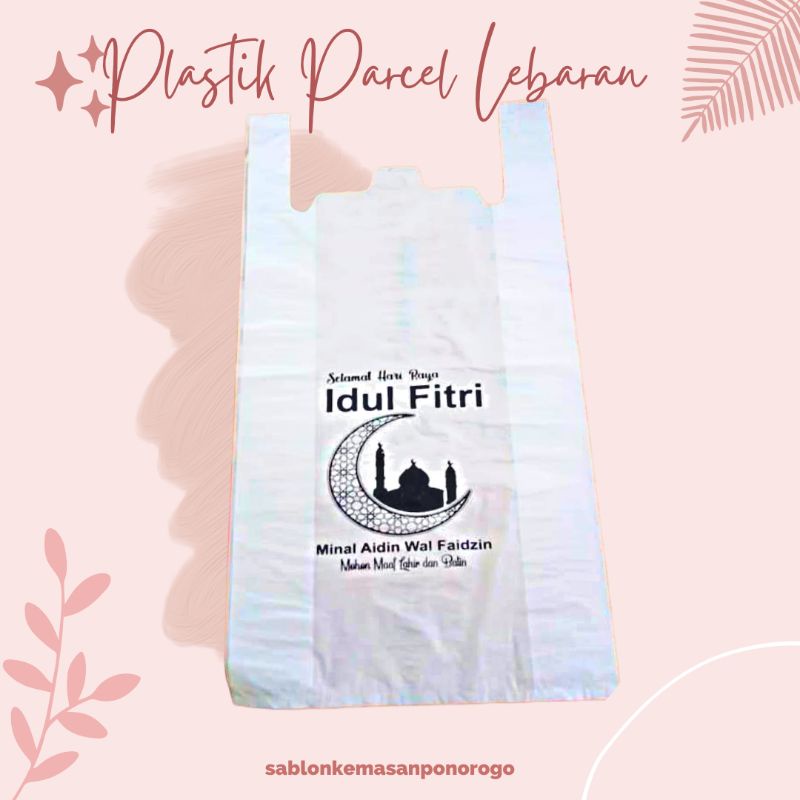 Plastik Kresek Parcel Lebaran Murah 50Pcs