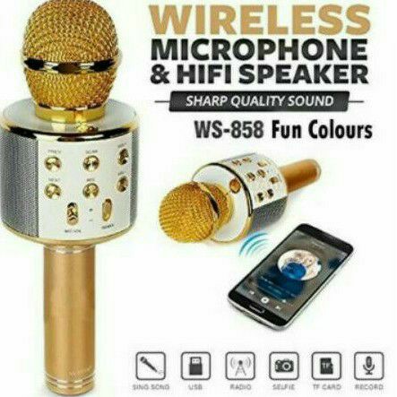 MIC BLUETOOTH KARAOKE WS858 WS 858