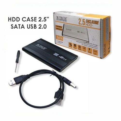 Casing Harddisk Eksternal 2,5inch SATA USB 2.0