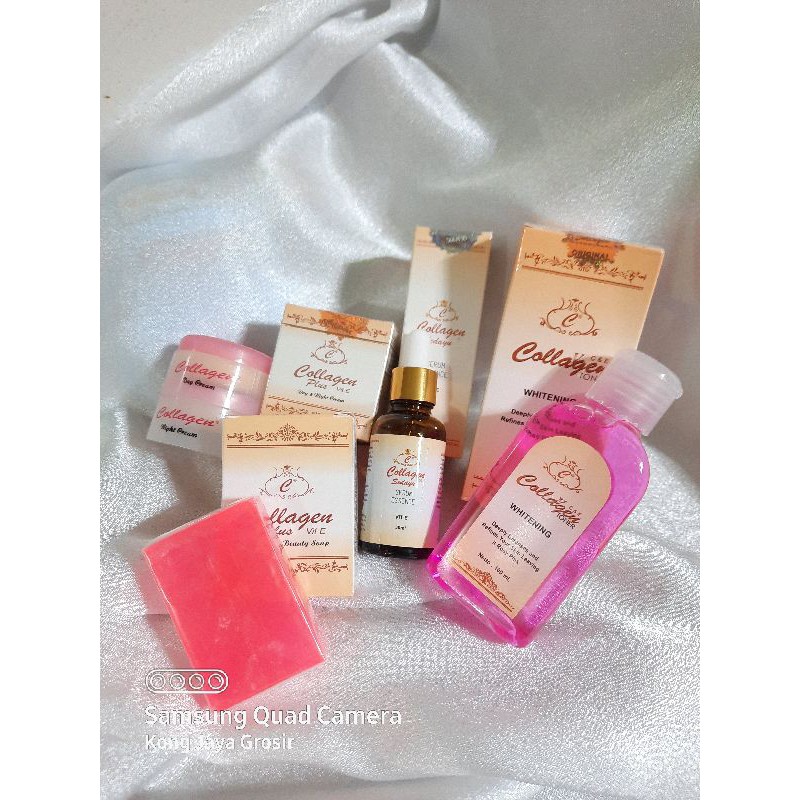 SEDAYU Paket Cream Collagen dengan Serum Kosmetik Skincare Cream Wajah