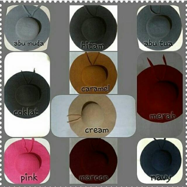 Floppy hat/topi pantai