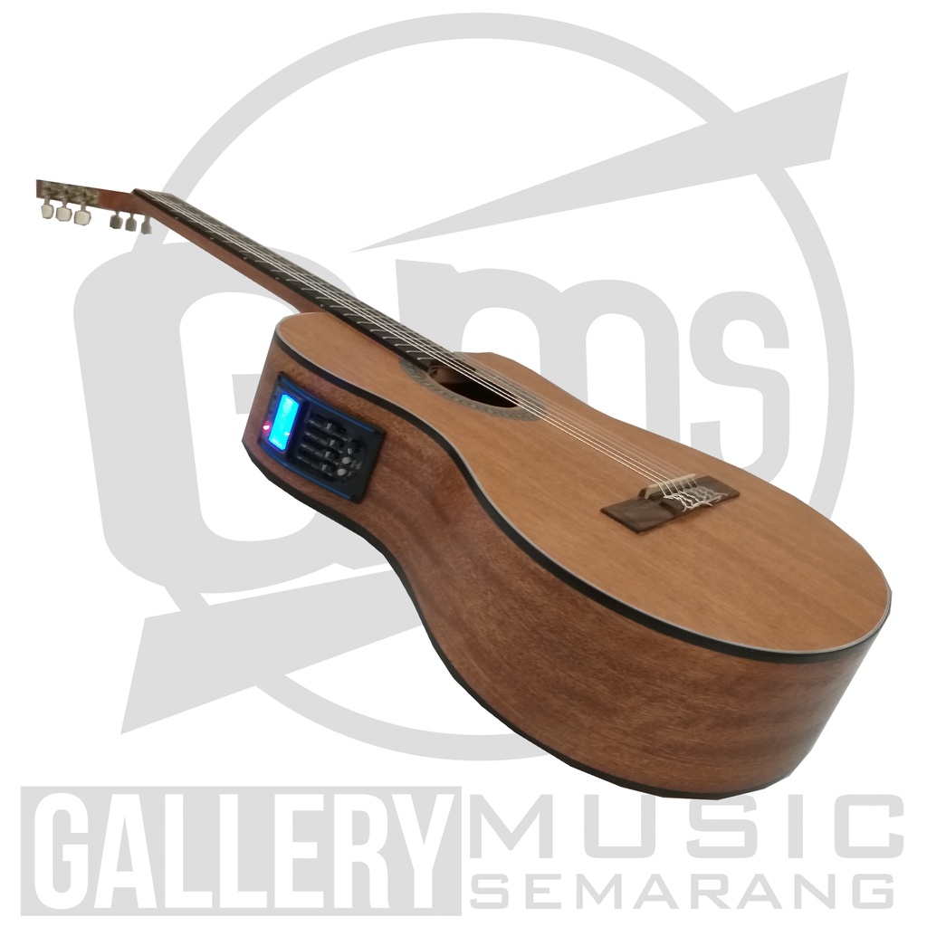 ORIGINAL!!! Gitar Klasik Elektrik Import Merk Cowboy CGC-100 NA CGC 100NS Equalizer Tuner LC Prener-7