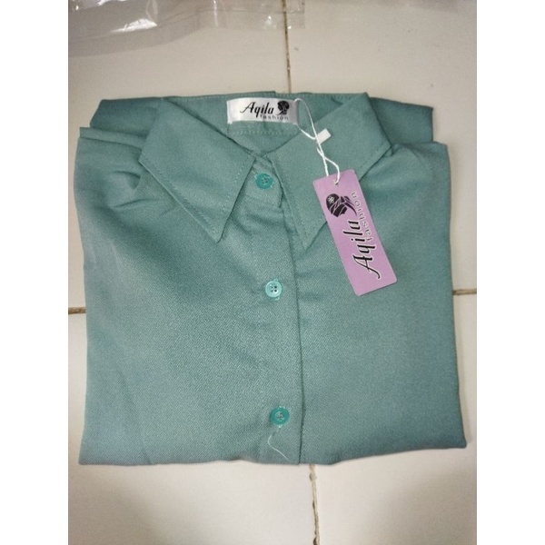 One sett salsabila By Aqila_fashion terlaris-Mint