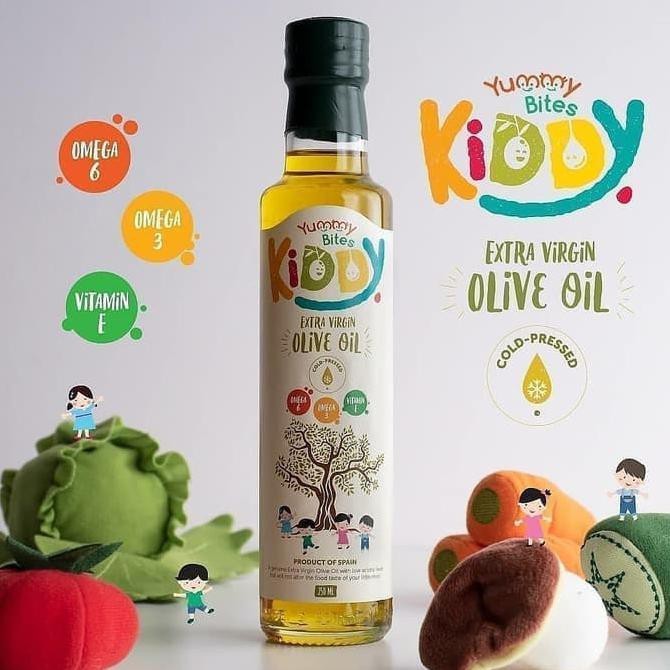 

YUMMY BITES KIDDY OLIVE OIL EVOO 250ML / MINYAK ZAITUN
