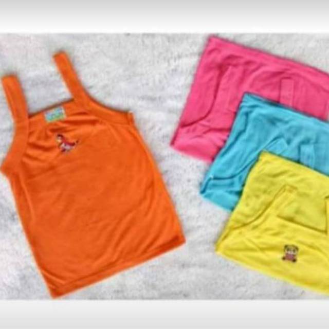 Kaos Dalam Anak Perempuan Berlian / Singlet Anak Stabilo / Sporot Anak