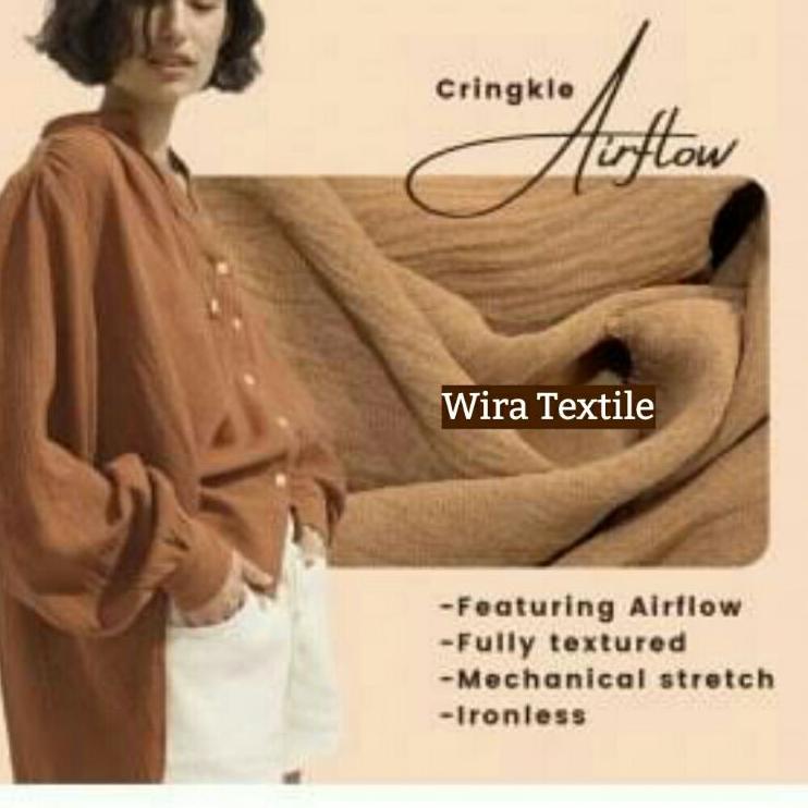 [ ] CRINKLE AIRFLOW IMPORT / RAYON CRINKLE  ▫ Arb31au22ᴸ