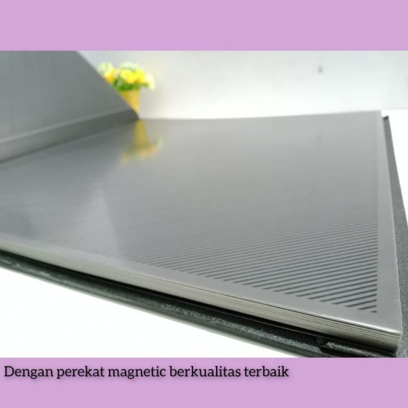 [GUDANG ALBUM ID] ALBUM FOTO JUMBO MAGNETIC BLACK PERSEGI FREE TAS