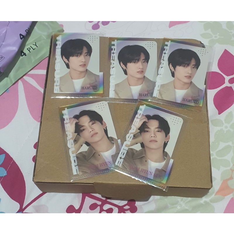 (BOOKED) Treasure Hyunsuk Haruto Trading Card Pop Up Store Japan The Second Step Jikjin Photocard MD