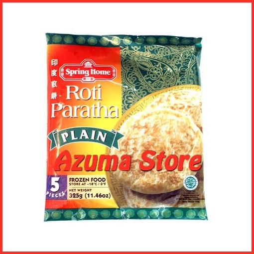 Jual Roti Paratha Plain Spring Home 325 Gr Shopee Indonesia   1dd722c5c64f2c164c2261bd54a7c709