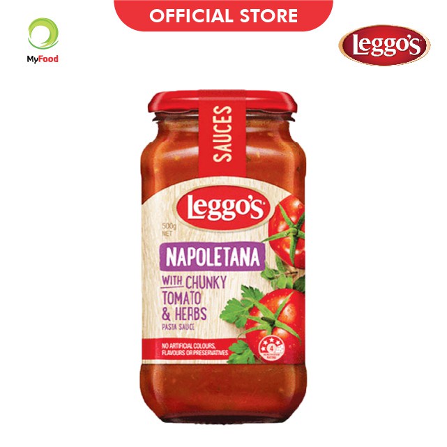 

leggo's leggos with chunky napoletana tomato herbs 500gr | bumbu