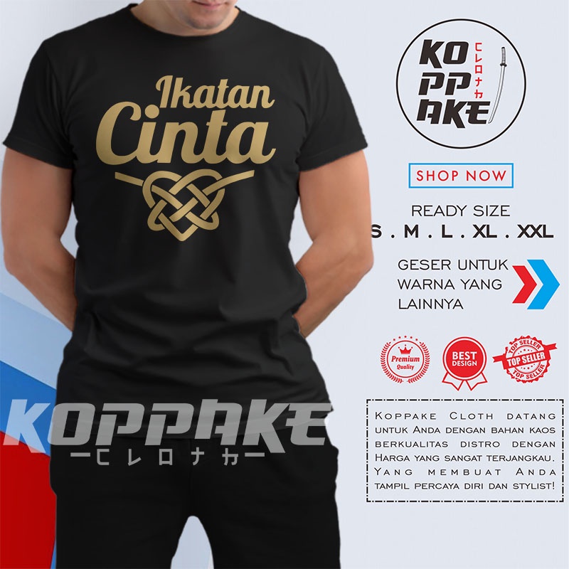 Kaos Ikatan Cinta Logo Baju Distro
