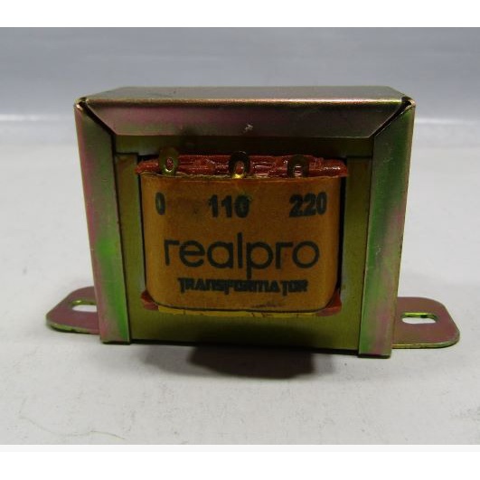 Trafo travo 500 mA 0 - 12V non CT engkel RealPro (Tidak Bisa Retur)