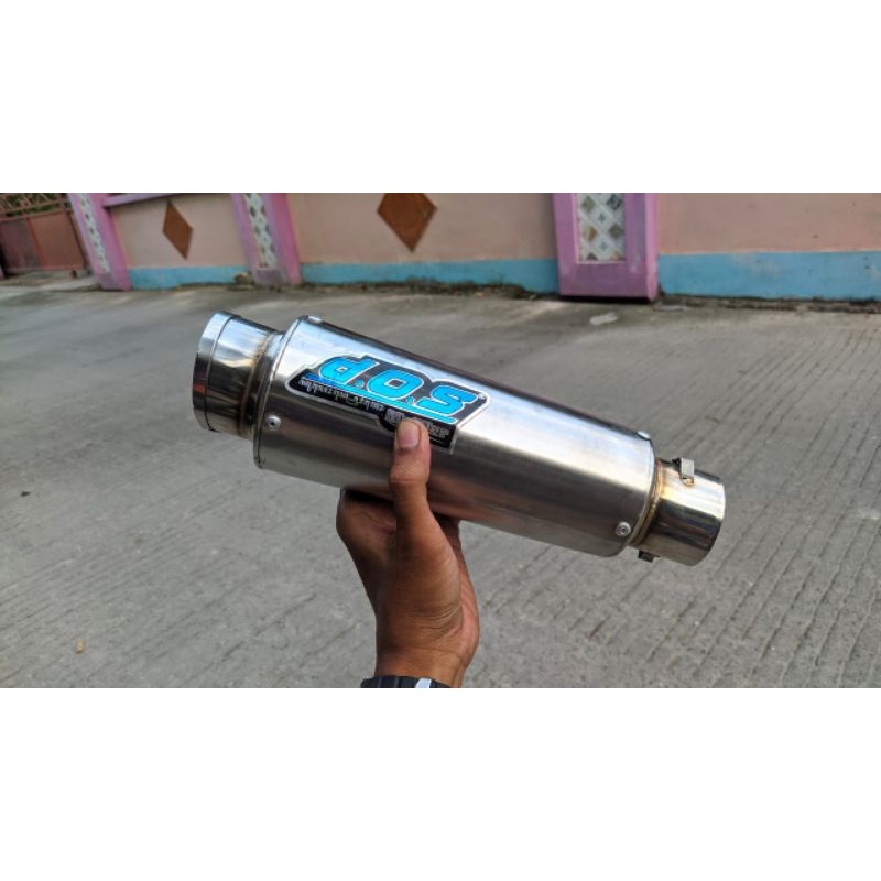 silincer selenser slincer slenser silencer DOS bulat pendek terlaris termurah terbaru