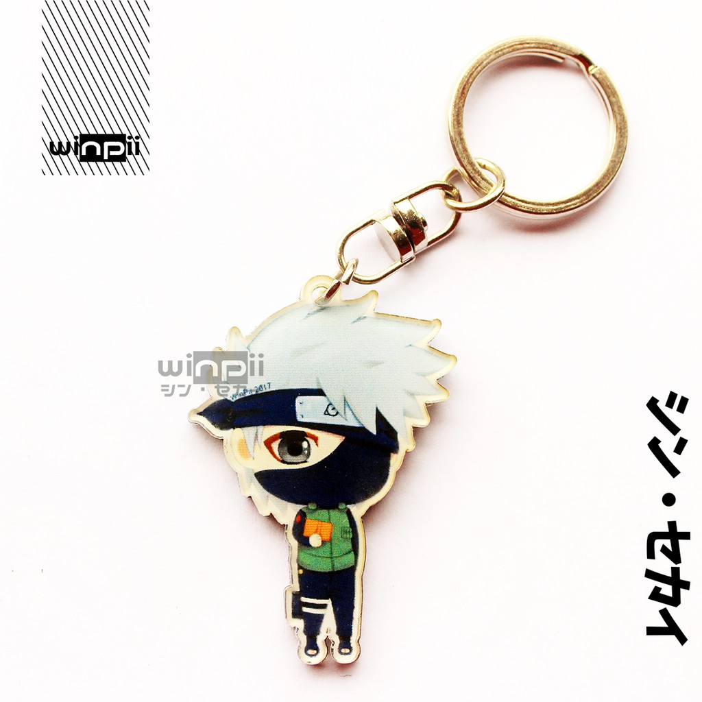 gantungan Kunci Akrilik Kakashi Anime Naruto