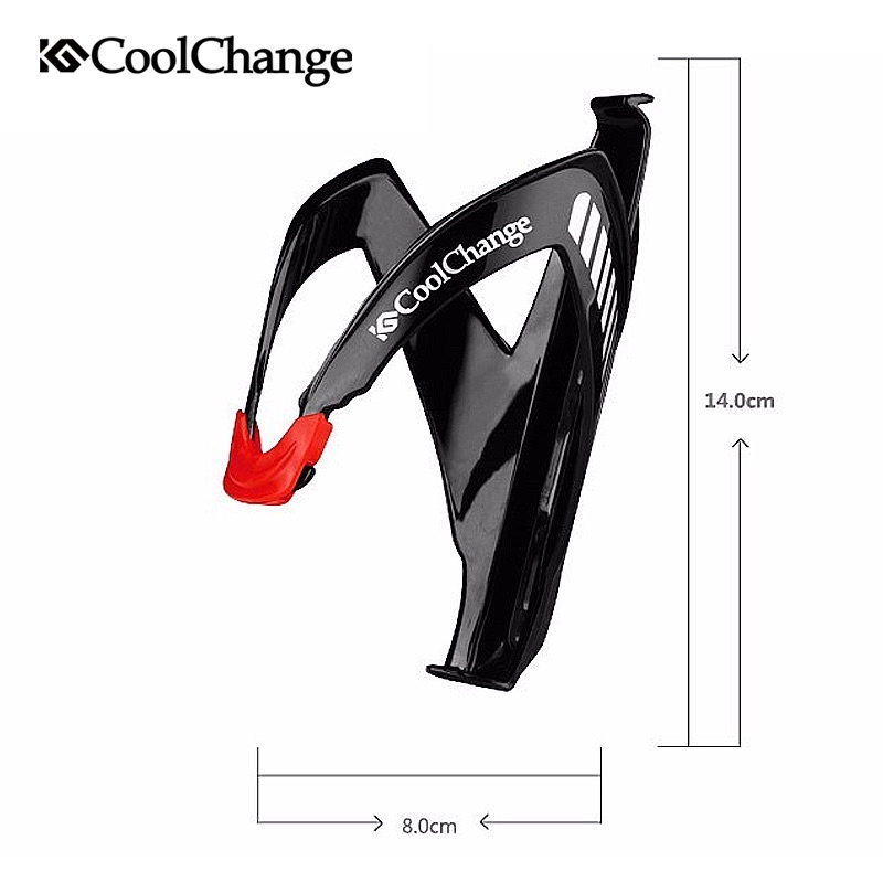 TaffSPORT Holder Botol Minum Sepeda Adjustable MTB - Black