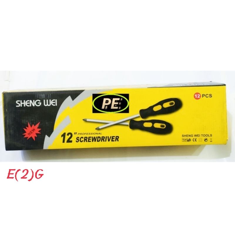 OBENG BUNGA PANJANG 25Cm SHENGWEI
