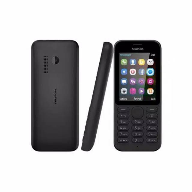 New Nokia 215 Dual Sim Bsa Whatsapp Fb Twitter Dll Shopee Indonesia