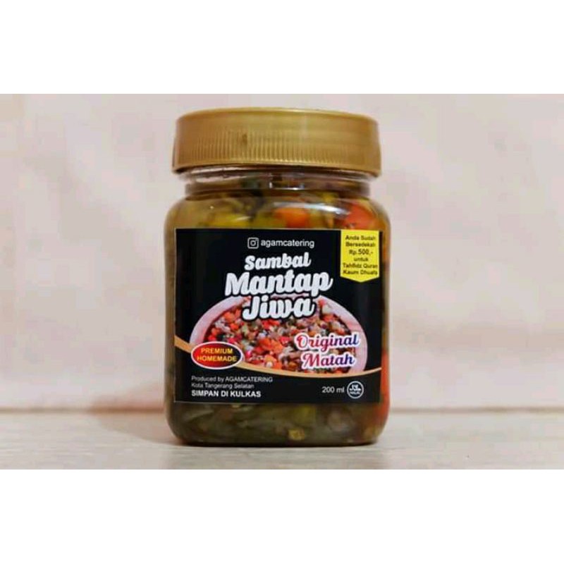 

Original matah sambal mantap jiwa