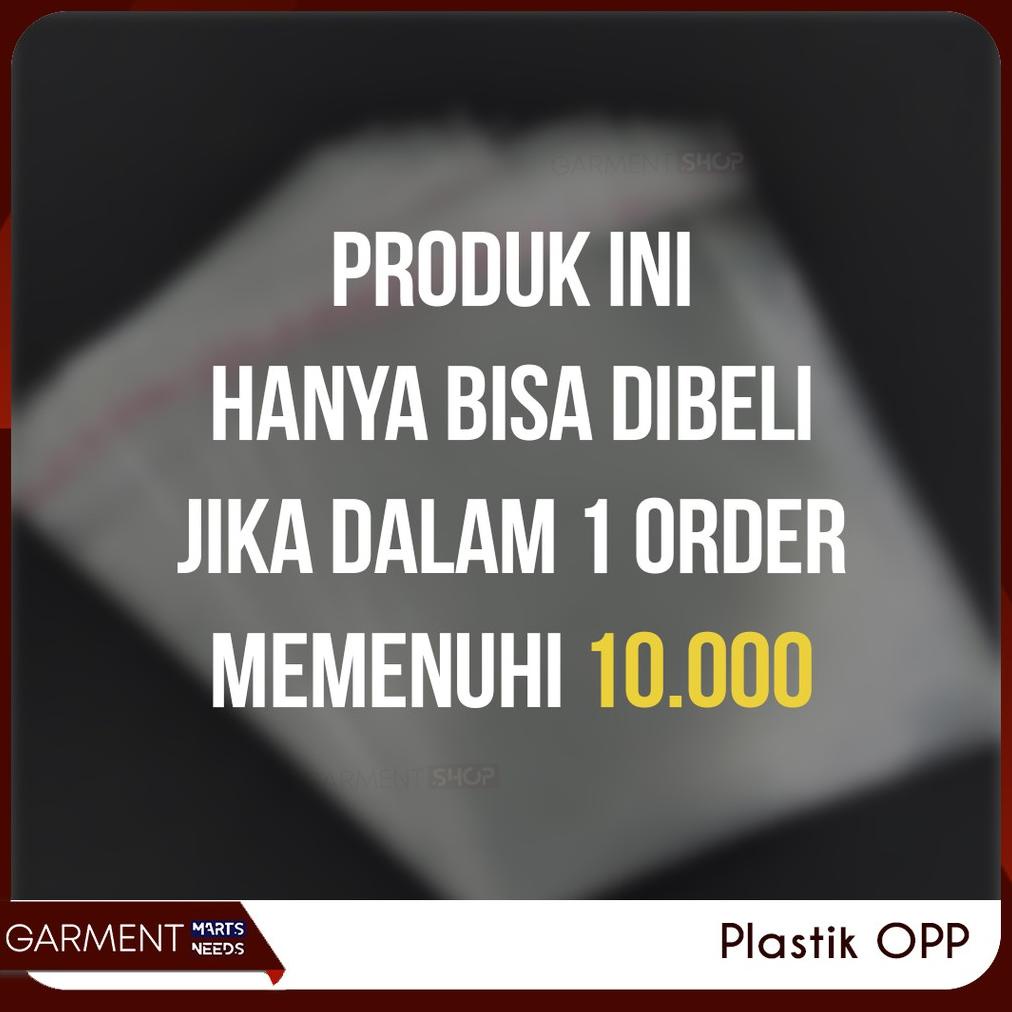 

VIRAL!!! KANTONG PLASTIK OPP LEM 6 x 18 CM 100PCS