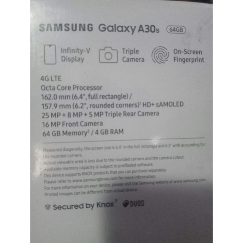 Samsung Galaxy A30S second bekas preloved 4/64