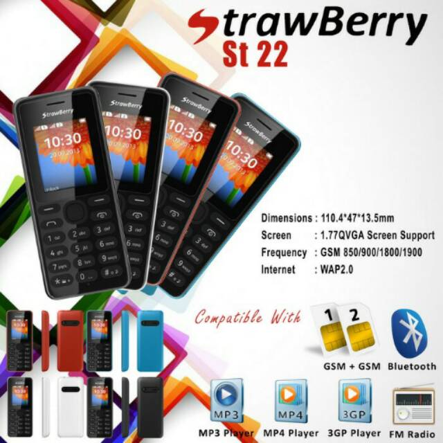 Hp strawberry st22