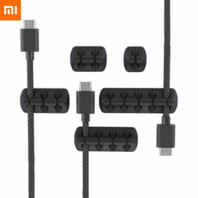 

] Xiaomi Bcase Klip Kabel Silicone Cable Clip Organizer