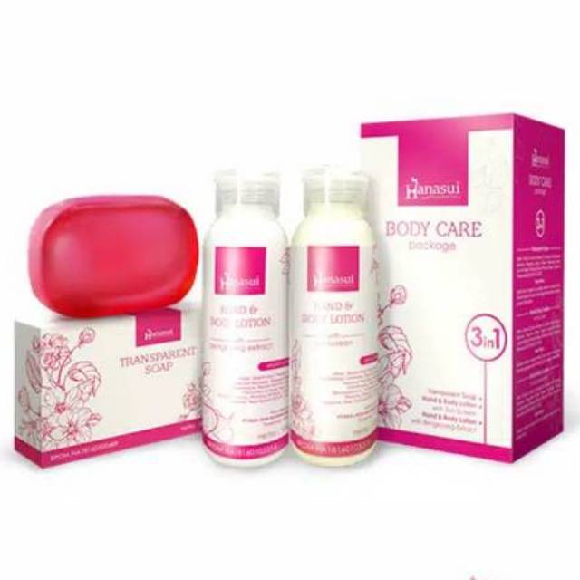 HANASUI BODY CARE 3in1 BPOM