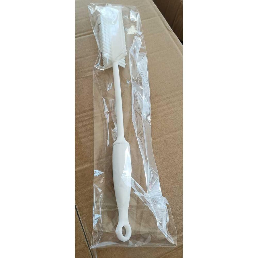 Sikat Botol dan Peralatan Makan Bayi Silicone Brush - MCX01 - White