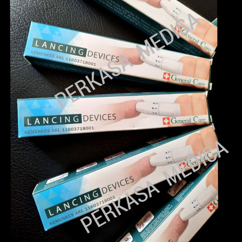 Lancet Device Pen set/Pen lancet/Blood Lancet Alat  pengambil darah