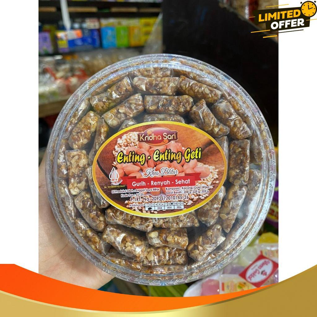 

GROSIR 25GRAM ENTING ENTING GETI KACANG KOTAK TOPLES OLEH OLEH KHAS BLITAR