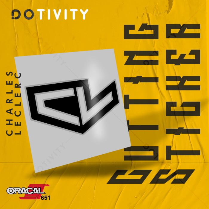 

Cutting Sticker F1 DRIVER - CHARLES LECLERC V2