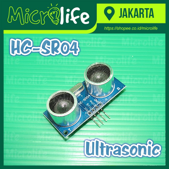 HC-SR04 Ultrasonic Modul Sensor Jarak