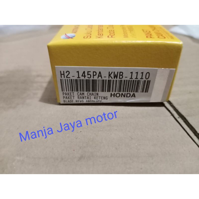 Paket rantai keteng set Aspira for Blade/ Revo absolute Aspira keluaran kualitas Astra Otoparts