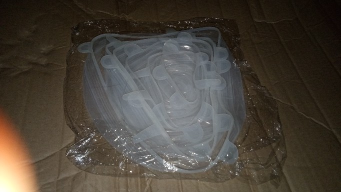 Tutup Silikon Piring Mangkok Buah Botol Dapur Rapat Anti Tumpah Silicone Set 6pcs 6 In 1