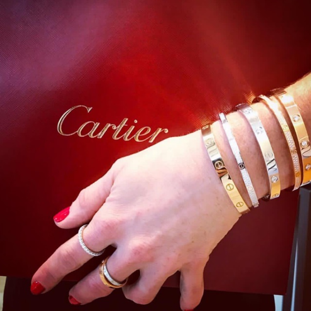 Gelang UBS model cartier bangle kadar 750