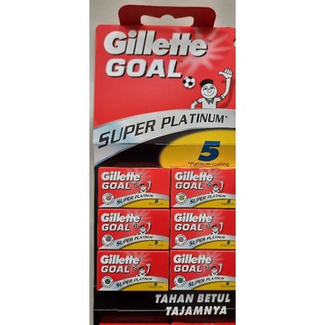GILLETE GOAL / SILET GOAL / SILET /  PISAU CUKUR GOAL