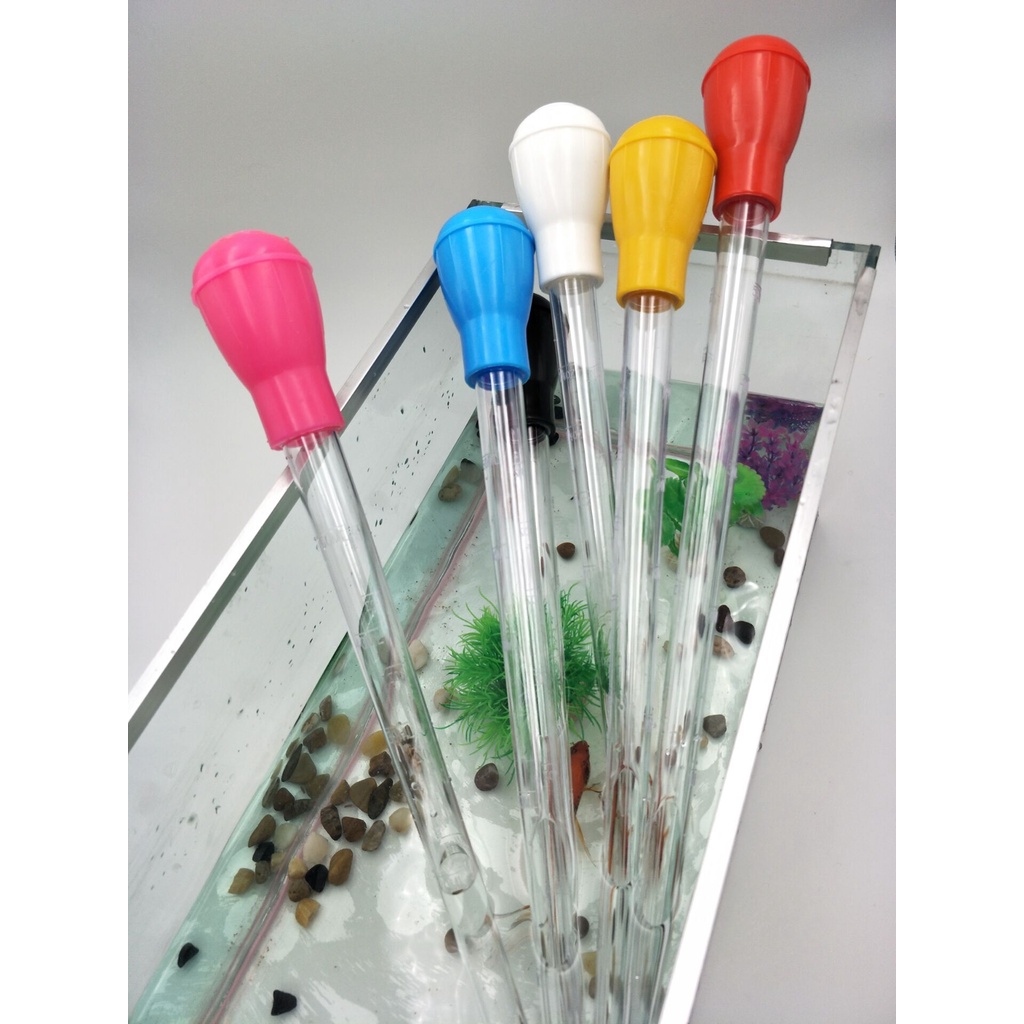 PIPET JUMBO PENYEDOT PEMBERSIH AQUARIUM SIFON CLEANER PUMP BETTA CUPANG AQUASCAPE