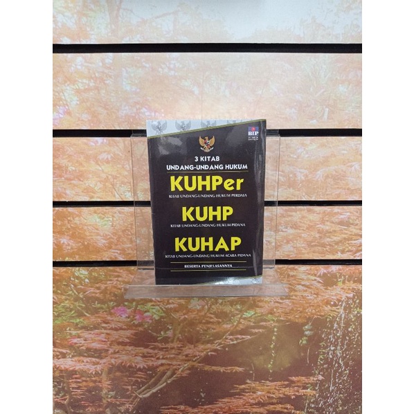 Buku Undang-undang - KUHPer KUHP KUHAP Original Gramedia