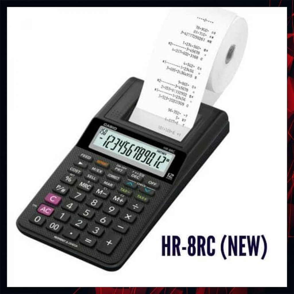 

Casio Hr-8Tm - Print Kalkulator