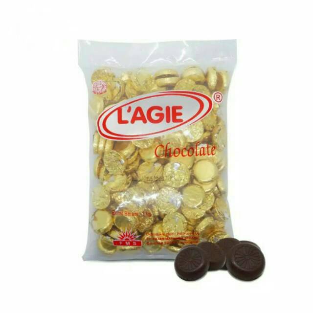 

COKLAT LAGIE GOLDEN COIN 1kg.