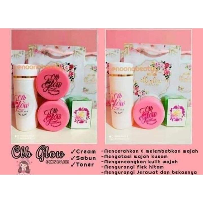 clb glow original paket hemat lebih murah